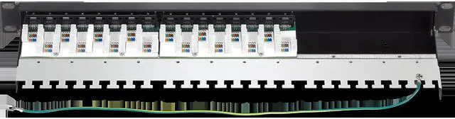 Alt view image 6 of 20 - TRENDnet TC-P16C6AS (V1.0R) 16-Port Cat6A Shielded 1U Patch Panel