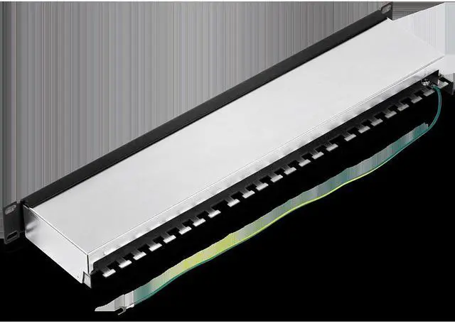Alt view image 7 of 20 - TRENDnet TC-P16C6AS (V1.0R) 16-Port Cat6A Shielded 1U Patch Panel