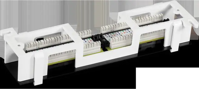 Alt view image 4 of 7 - TRENDnet TC-P12C6V 12-Port Cat6 Unshielded Wall Mount Patch Panel