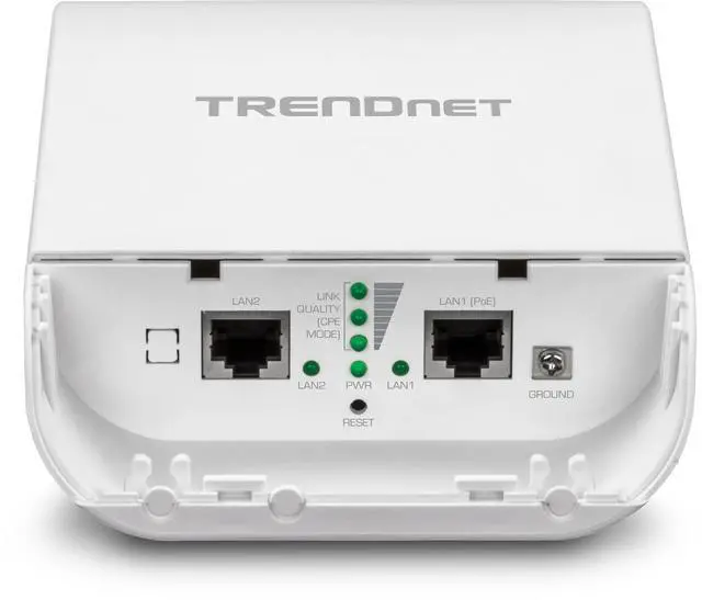 Alt view image 3 of 7 - TRENDnet TEW-740APBO N300 2.4 GHz 10dBi Outdoor PoE Access Point