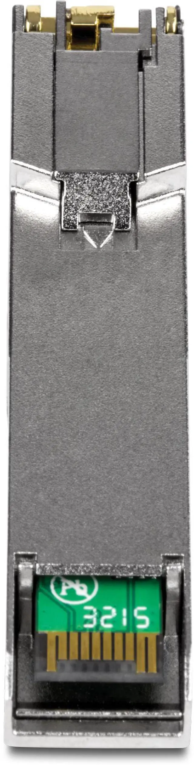 Alt view image 5 of 5 - TRENDnet TEG-MGBRJ 1000BASE-T RJ-45 Copper SFP Module