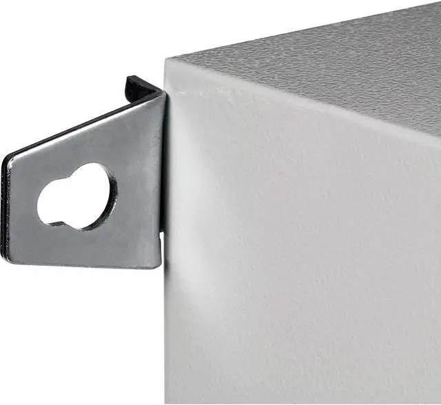 Alt view image 6 of 7 - TRENDnet TI-CA2, Outdoor IP66 Steel Enclosure with Lockable Hinged Door