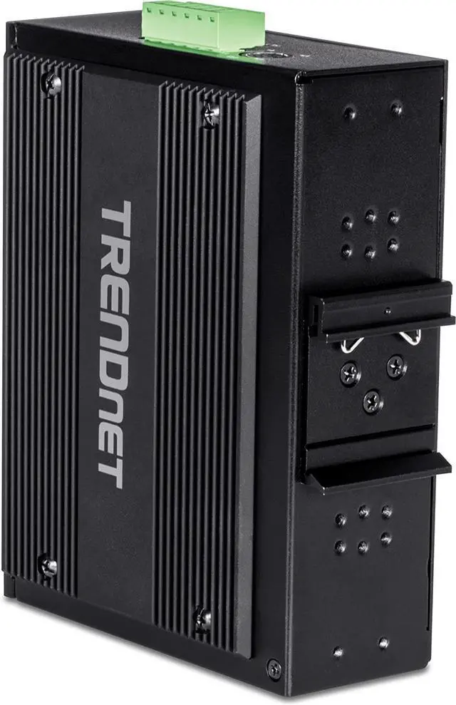 Alt view image 3 of 20 - TRENDnet  TI-BG104,10-Port Industrial Gigabit PoE++ DIN-Rail Switch