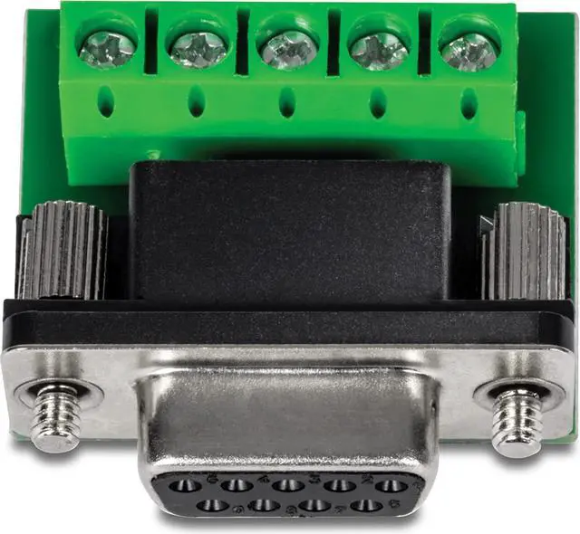Alt view image 5 of 10 - TRENDnet RS232 to RS422 RS485 Converter Adapter, Serial Port Data Converter, Black, TI-S100