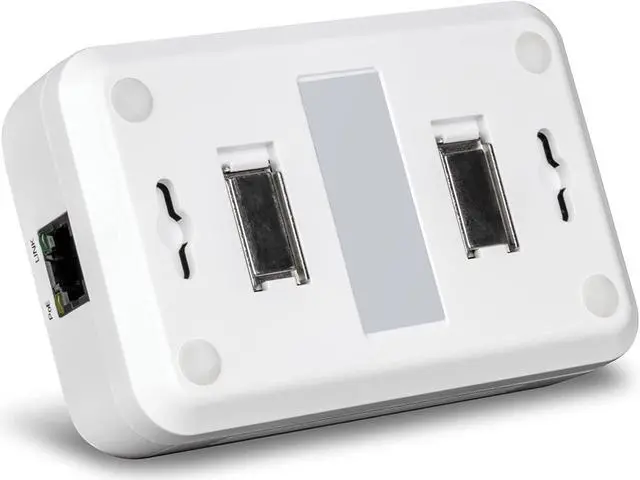 Alt view image 5 of 6 - TRENDnet 2-Port Gigabit PoE++ Extender, 1 x Gigabit PoE++ In Port, 2 x Gigabit PoE Out Ports, Extends 100m (328 ft) Up to 200m (656 ft), Daisy Chain 4 Units for up to 500m (1640 ft), Black, TPE-BE200