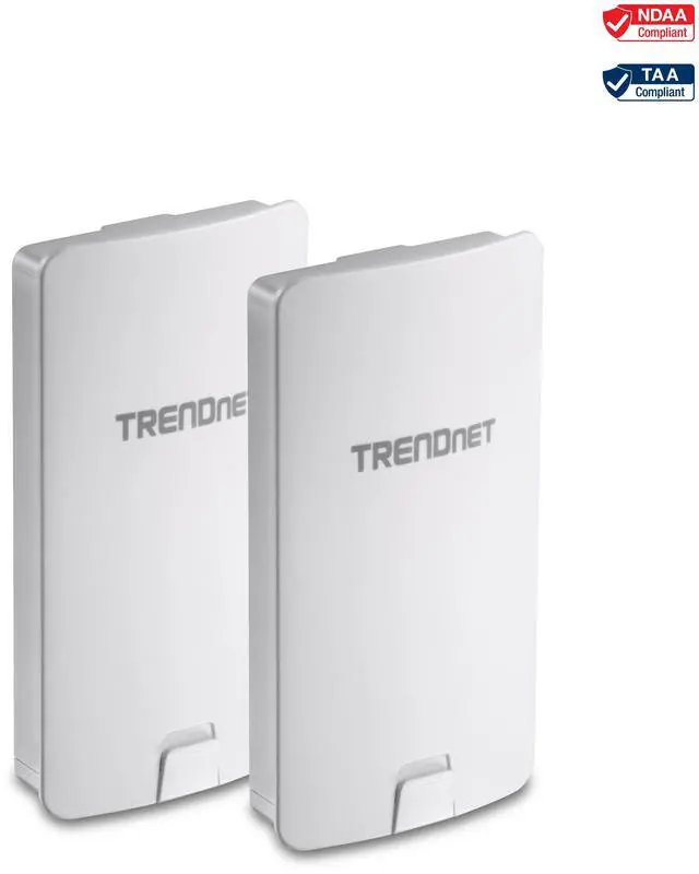 Main image of TRENDnet  TEW-840APBO2K 14 dBi WiFi AC867 Outdoor PoE Preconfigured Point-to-Point Bridge Kit