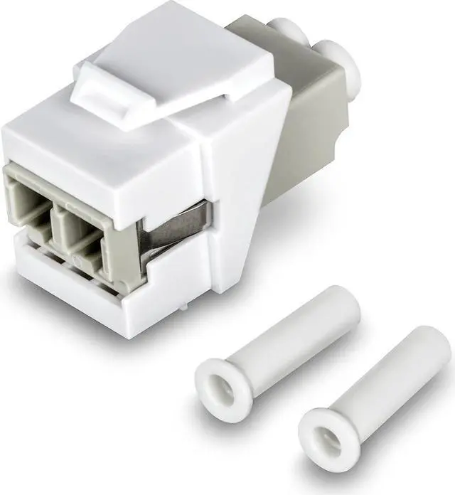 Alt view image 6 of 16 - TRENDnet TC-K05LC, LC Duplex Fiber Optic Keystone Coupler Jacks 5-Pack