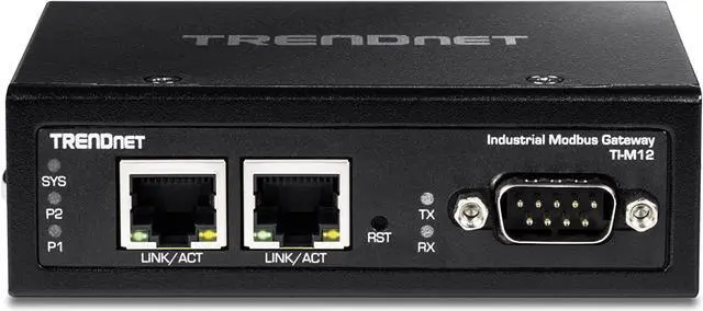 Alt view image 6 of 7 - TRENDnet TI-M12,  Industrial Modbus Gateway
