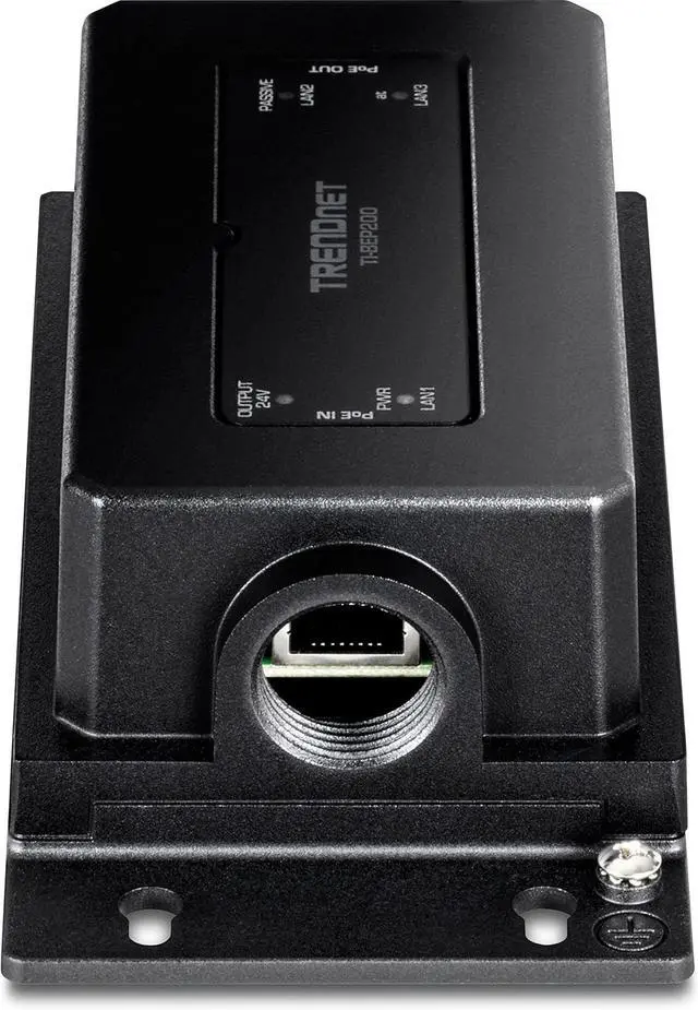 Alt view image 3 of 6 - TRENDnet 2-Port Industrial Outdoor Gigabit PoE Extender, Hardened IP67 Extreme Temperature Rated Housing, Extends 100m for Total Distance up to 200m (656 ft.) for up to 2 Devices, TI-BEP200