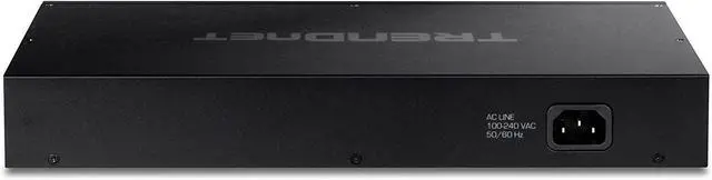 Alt view image 4 of 5 - TRENDnet 18-Port Gigabit PoE+ Switch, 16 x 30W PoE+  Ports, 2 Gigabit SFP Slots, 240W PoE Budget, 36Gbps  Switching Capacity, 1U 19 Rack Mountable, Lifetime  Protection, Black, TPE-TG182