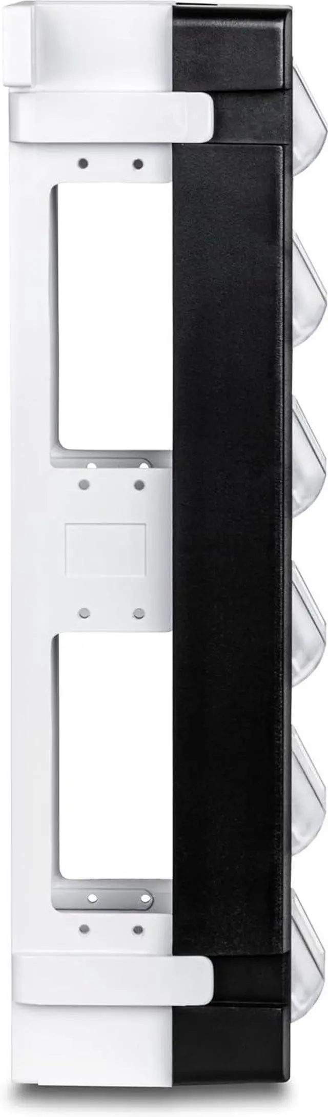 Alt view image 5 of 6 - TRENDnet 12-Port Blank Angled Wall Mount Keystone Patch Panel, TC-KP12V