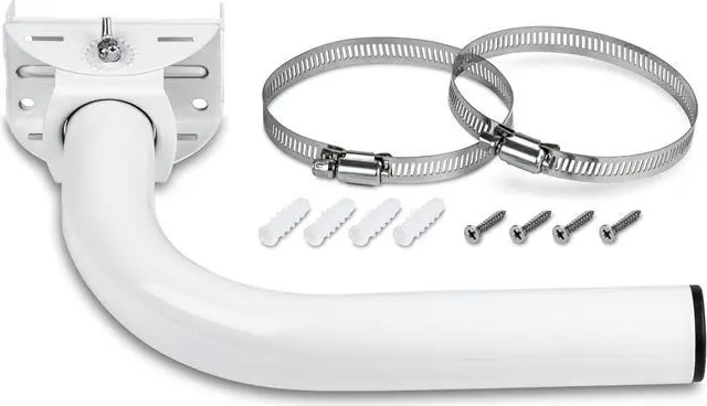 Alt view image 4 of 7 - TRENDnet Universal Wall/Pole Mount Bracket 2-Pack, TEW-P012K, Mounting Bracket and Hardware Included, Compatible  with Most Wireless Access Points and Surveillance Cameras,  Waterproof