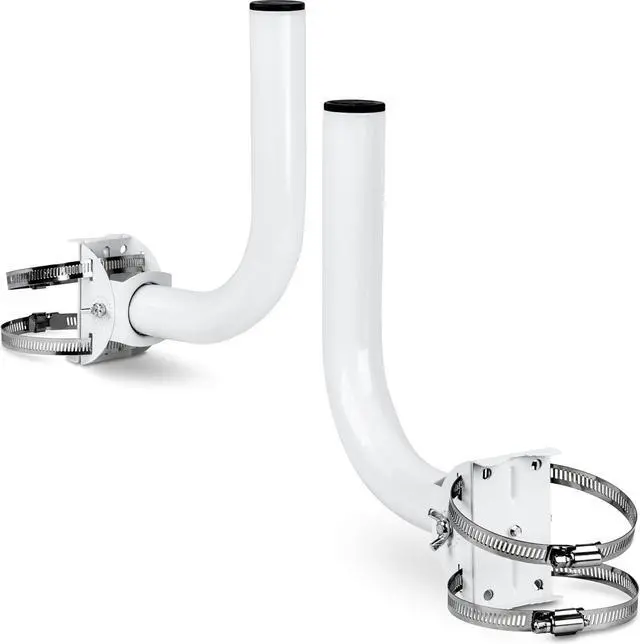 Alt view image 6 of 7 - TRENDnet Universal Wall/Pole Mount Bracket 2-Pack, TEW-P012K, Mounting Bracket and Hardware Included, Compatible  with Most Wireless Access Points and Surveillance Cameras,  Waterproof