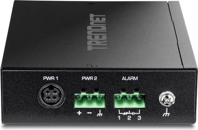 Alt view image 7 of 7 - TRENDnet Industrial 10G SFP+ to 10G PoE++ Media Converter, TI-BF711SFP, 1 x 10G SFP+  Port, 1 x 10G PoE++ RJ-45 Port, IP50 Rated, NDAA TAA Compliant