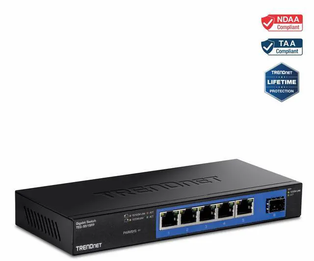 Main image of TRENDnet TEG-30262 28-Port Gigabit Switch with 4 x 10G SFP+ Ports