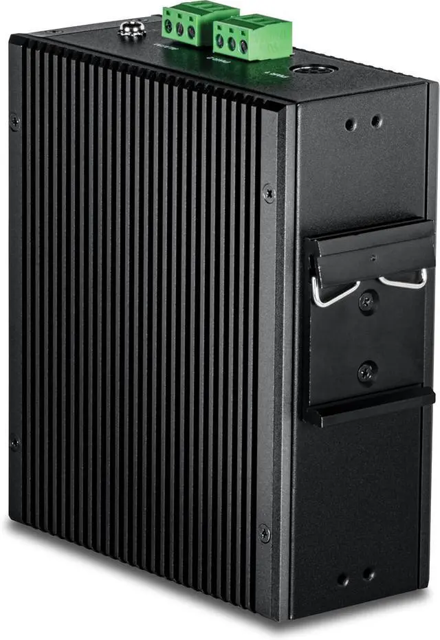 Alt view image 7 of 7 - TRENDnet 6-Port Industrial 2.5G PoE++ DIN-Rail Switch with 10G Ports,TI-BG50611,Multi-Gigabit,4 x 2.G PoE++ Ports, 1 x 10G RJ-45 Port,1 x 10G SFP+ Port,Lifetime Protection, Black