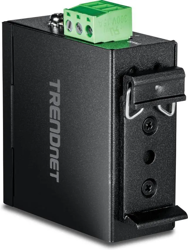 Alt view image 4 of 6 - TRENDnet Hardened Industrial 1000BASE-LX Multi-Mode SC Fiber Media Converter (1km, 0.62mi.), TI-FGSC, 1 x Gigabit RJ45 Port, 1 x SC-Type Interface Port, NDAA TAA Compliant