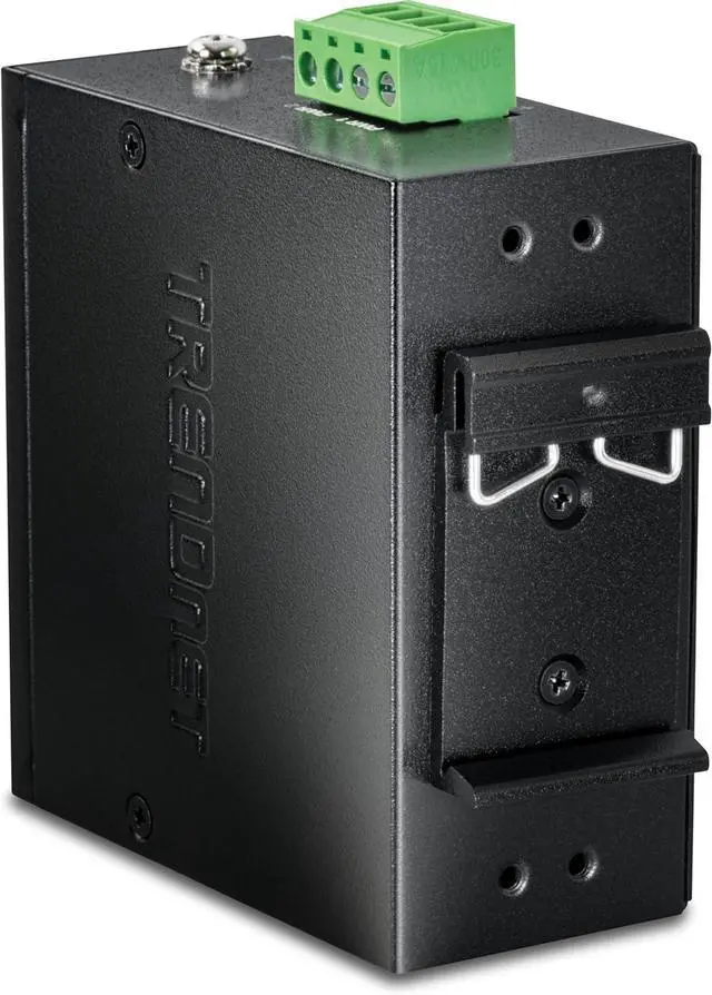 Alt view image 12 of 14 - TRENDnet 8-Port Industrial Fast Ethernet DIN-Rail Mini Switch, TI-ELC80, 8 x 10/100Mbps Ports, IP30 Rated Housing, 1Gbps Switching Capacity, Black