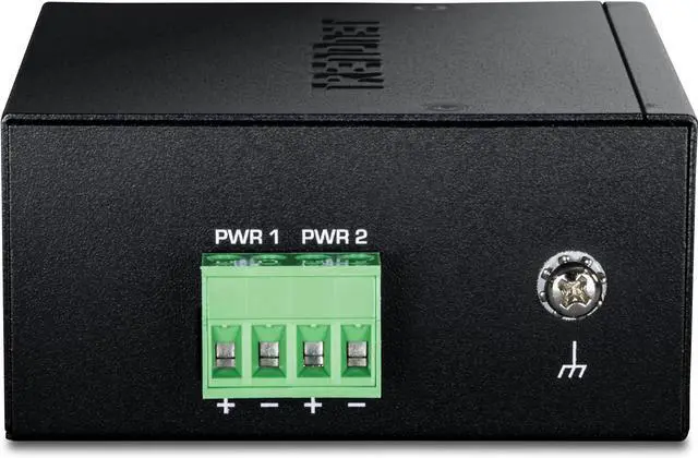 Alt view image 14 of 14 - TRENDnet 8-Port Industrial Fast Ethernet DIN-Rail Mini Switch, TI-ELC80, 8 x 10/100Mbps Ports, IP30 Rated Housing, 1Gbps Switching Capacity, Black