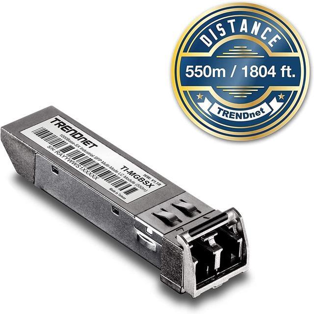 Alt view image 4 of 5 - TRENDnet 1000Base-SX Industrial SFP Multi-Mode LC Module (550 m)