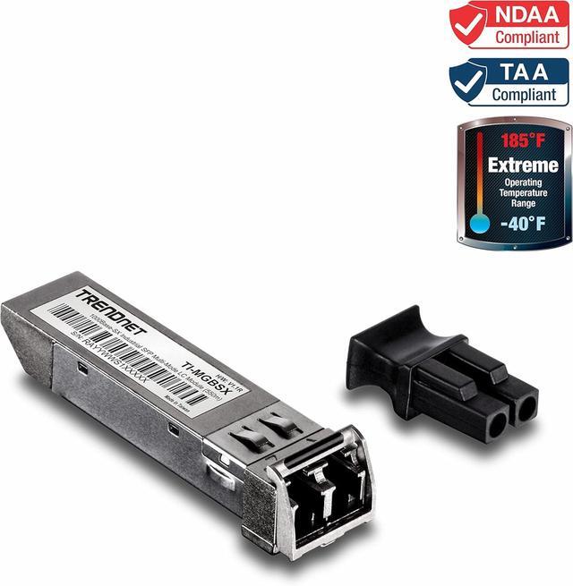 Main image of TRENDnet 1000Base-SX Industrial SFP Multi-Mode LC Module (550 m)