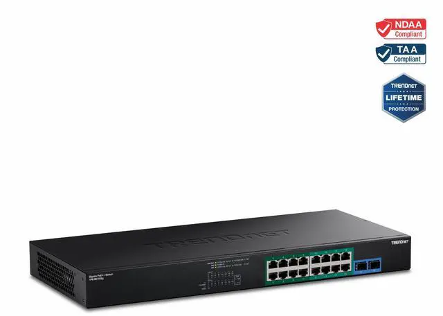 Main image of TRENDnet TPE-BG182g, 18-Port Gigabit PoE++ Switch