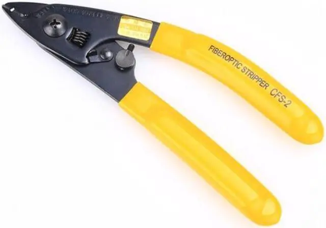 Alt view image 6 of 6 - Klus FTTH fiber to the home tool kit set combination optical power meter red light pen cutting knife wire stripper miller pliers cold junction hot melt universal portable fiber optic tool set