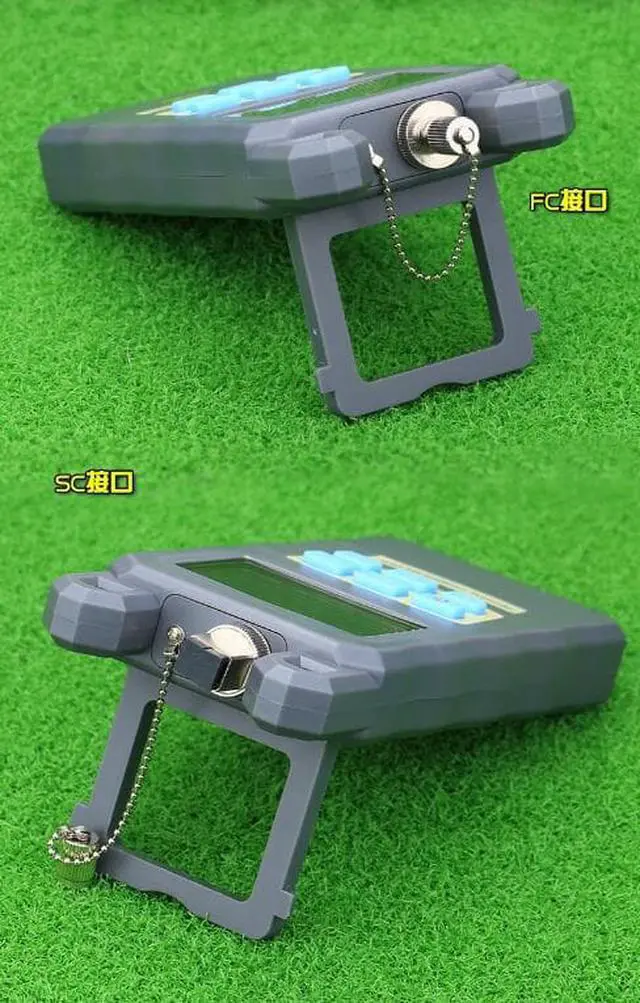 Alt view image 3 of 6 - Kluoshi high-precision optical power meter tester leather wire optical cable pigtail fiber optical fiber light decay detector cold splicing hot-melt optical fiber home tool FC/SC connector with packag