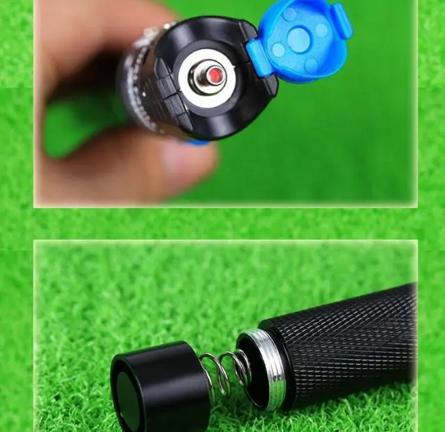 Alt view image 2 of 6 - Kelushi 3-5 km metal red light pen red light source fiber-optic home test pen light pen SC cold connection tool FC light pen 1mw pen-type visual fault detector