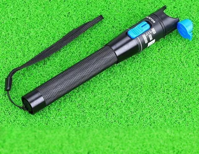 Alt view image 5 of 6 - Kelushi 3-5 km metal red light pen red light source fiber-optic home test pen light pen SC cold connection tool FC light pen 1mw pen-type visual fault detector