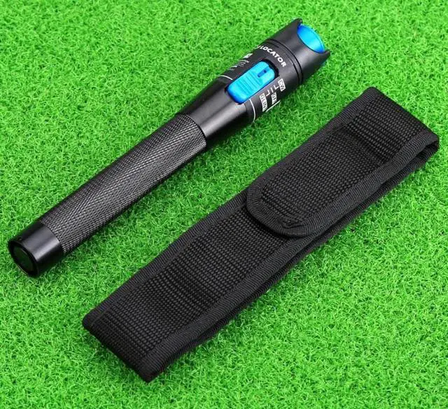 Main image of Kelushi 3-5 km metal red light pen red light source fiber-optic home test pen light pen SC cold connection tool FC light pen 1mw pen-type visual fault detector