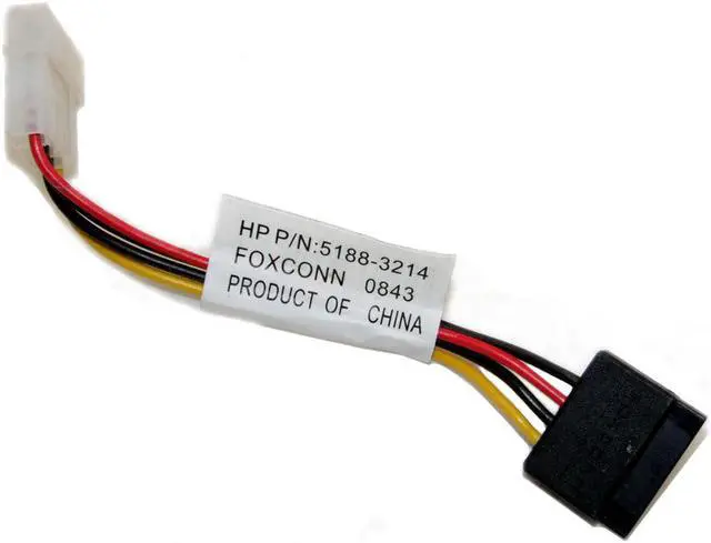 Alt view image 2 of 2 - 5188-3214 Hp Sata Hard Drive Power Cable ELITE E9120Y