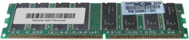Alt view image 2 of 3 - HP 256MB DDR SDRAM Memory Module