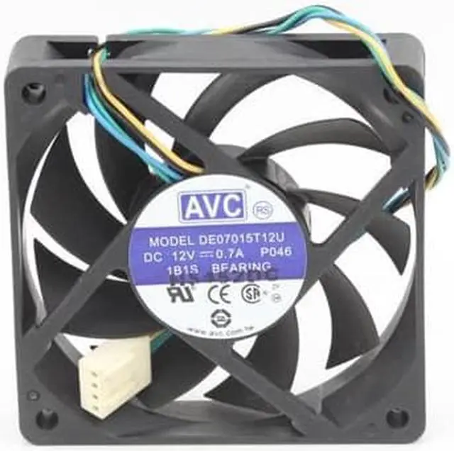 Alt view image 2 of 2 - AVC DE07015T12U 4-Wire 70MM Fan