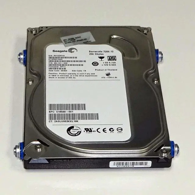 Main image of 250GB SATA Hard Disk Drive (HDD)