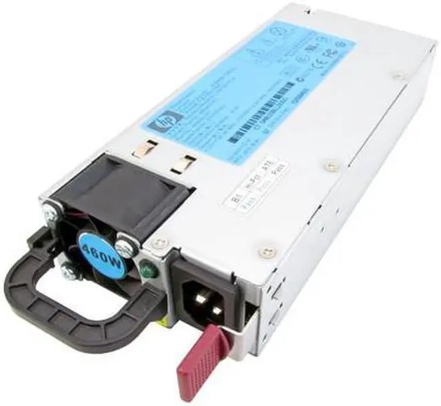 Alt view image 2 of 7 - HP 511777-001 460 Watt Ac Common Slot (Cs) Gold Hot-Plug Power Supply - Does Not Support Power Discovery Services (Black Plug) - 92% Efficiency, 100-240Vac At 50/60Hz - Mixing Of Power Supplies In Th