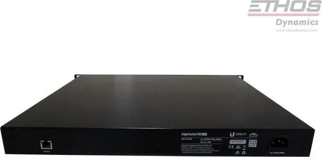 Alt view image 2 of 6 - Ubiquiti Networks EdgeSwitch 48 750W Managed PoE+ Gigabit Switch with SFP+ (ES-48-750W)