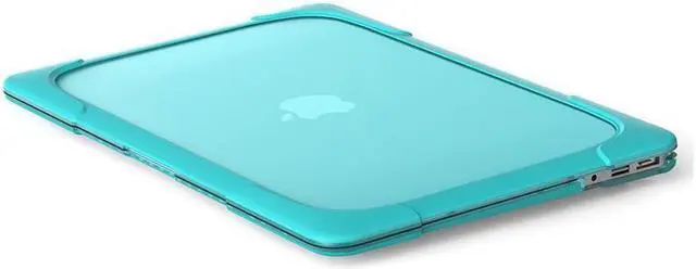 Alt view image 6 of 7 - MacBook Pro 13 Inch Case 2017 & 2016 Release A1706 A1708 Shell , Werleo Rubberized Hard Case Cover with Kickstand Keyboard Skin For Apple Macbook Pro 13" with / without Touch Bar and Touch ID - Blue