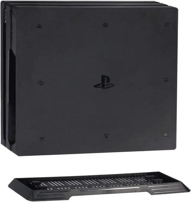 Alt view image 4 of 6 - PS4 Pro Vertical Stand for Playstation 4 Pro with Built-in Cooling Vents and Non-slip Feet