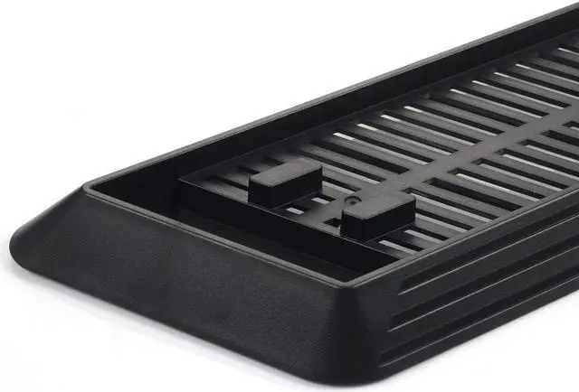 Alt view image 3 of 6 - PS4 Pro Vertical Stand for Playstation 4 Pro with Built-in Cooling Vents and Non-slip Feet