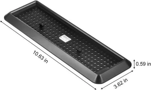 Alt view image 5 of 6 - Vertical Stand for Xbox One X Werleo Non-slip Vertical Stand for Xbox One X Black