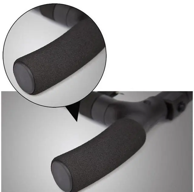 Alt view image 6 of 7 - Folding Cane Walking Stick for Men Women Aluminum Alloy Cushion Handle LED Light