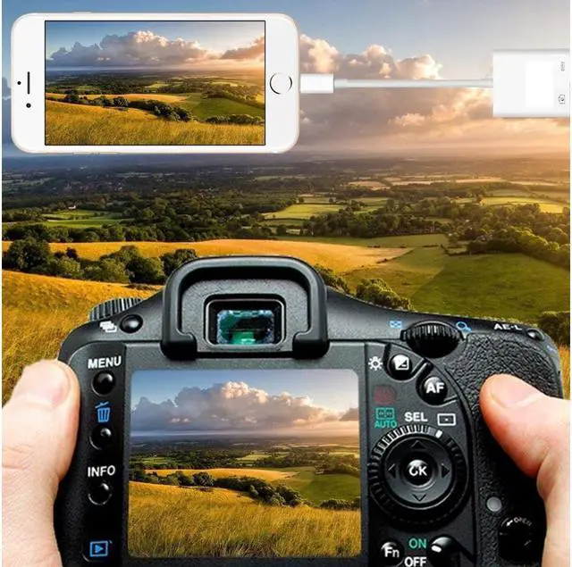 Alt view image 6 of 7 - Lightning to USB Camera Adapter Lightning to USB 3.0 Female Cable iPad iPhone