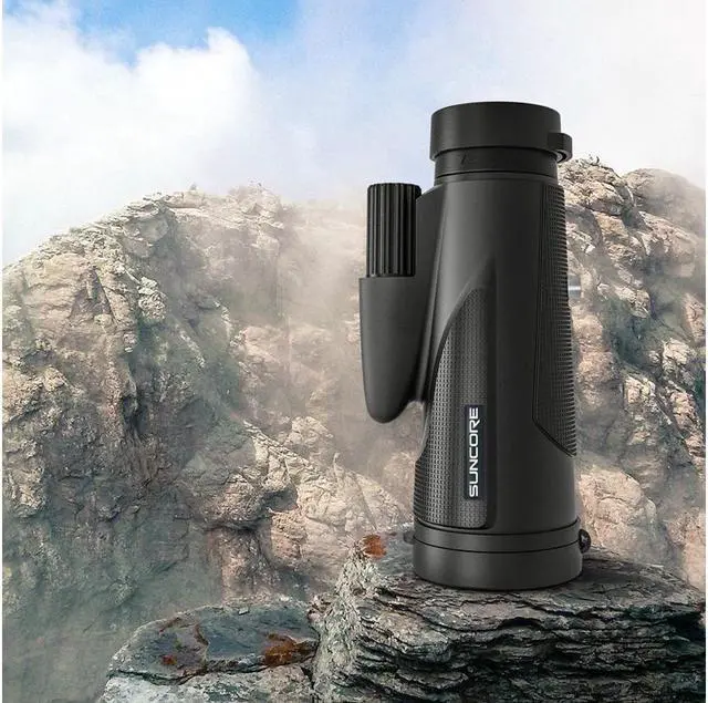 Alt view image 6 of 7 - High Power Waterproof Monocular Telescope Scope 12×50 with Phone Adapter Tripod