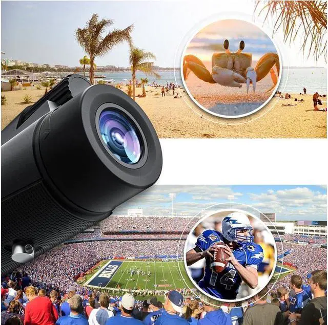 Alt view image 2 of 7 - High Power Waterproof Monocular Telescope Scope 12×50 with Phone Adapter Tripod