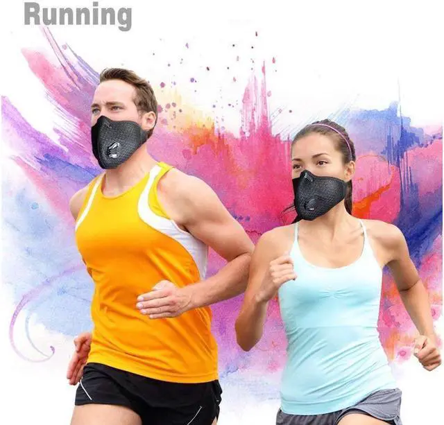 Alt view image 7 of 7 - Allergy Mask Anti Pollution Mask Respirator Pollen Mask with Activated Carbon Dust Mask Anti Allergy Woodworking Dust Mask, Running Mask Anti Fume Mask, máscara anti polvo - Washable Reusable