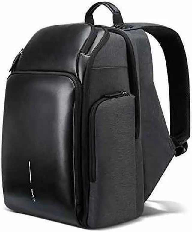 Main image of Bopai Business 15.6 inch Laptop Backpack Invisible Water Bottle Pocket Anti-theft Laptop Rucksack woth USB Charging Port and Anti-explosion Zipper Water Resistant Travel Anti-thief Men Backpack Black