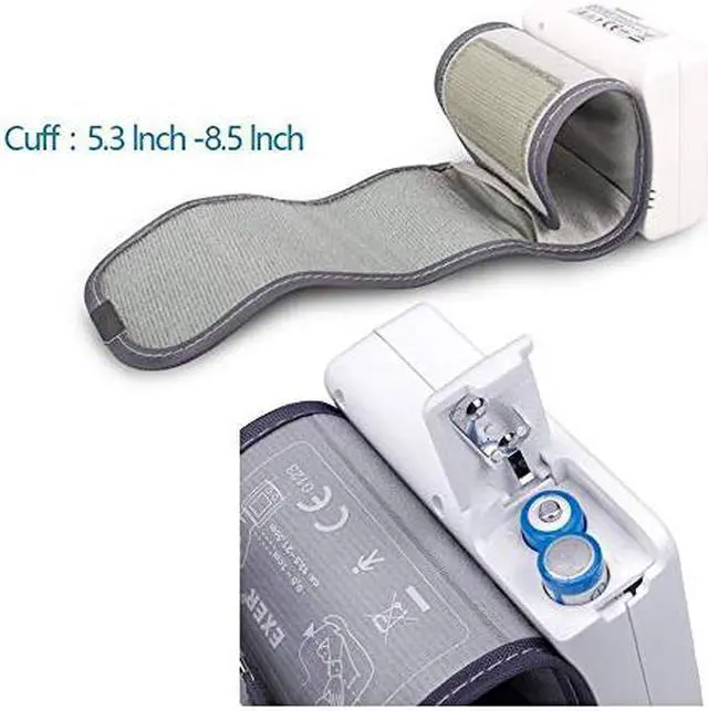Alt view image 4 of 7 - Wrist Blood Pressure Monitor, Digital BP Monitor with Memory Storage, Intelligent LCD Display Automatically Measure Pulse Diastolic Systolic and Shows Hypertension level