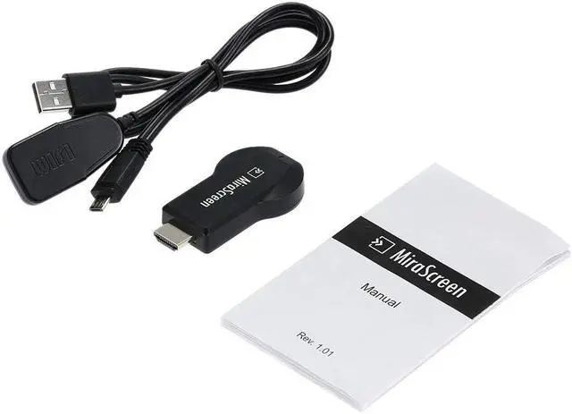 Alt view image 7 of 7 - MiraScreen Dongle 1080P HDMI WiFi Display Adapter Support DLNA Airplay Miracast Display Dongle Streaming Media Player with HDMI Plug for iPhone Android Phone Notebook Tablet PC to HDTV Monitor