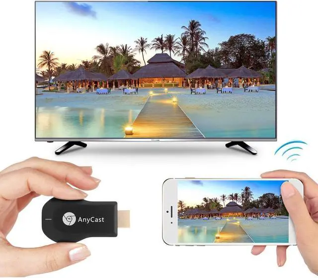 Alt view image 5 of 7 - Wireless WiFi Display Dongle, High Speed HDMI Miracast Dongle, DLNA AirPlay for Android Smartphone Tablet Apple iPhone iPad